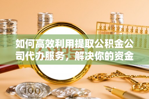 临泽如何高效利用提取公积金公司代办服务，解决你的资金难题